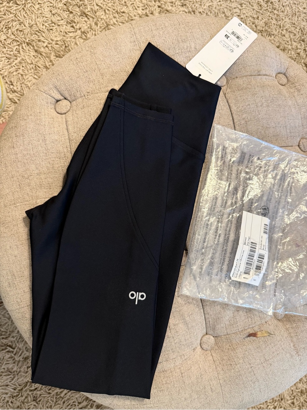 Alo Yoga Airlift High-Waist 7/8 Fine Line Legging size XSmall